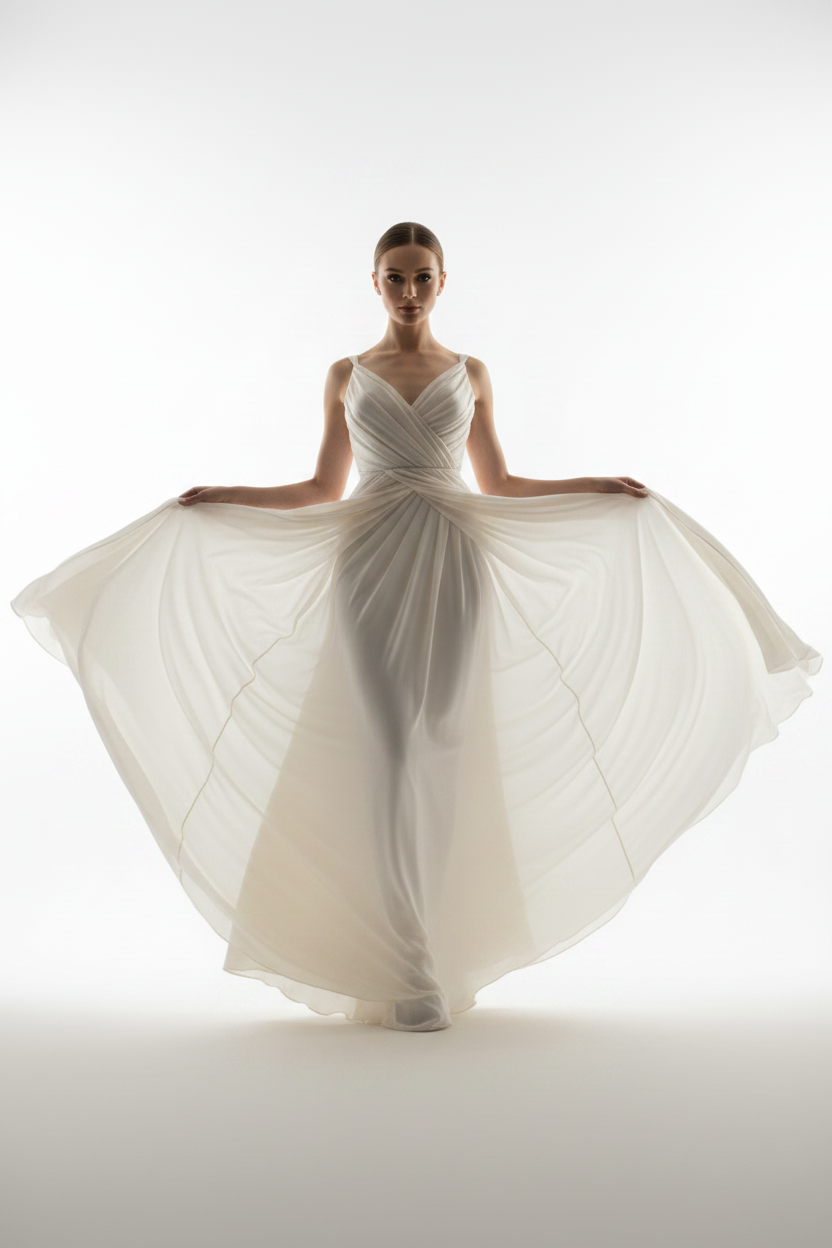 Vestido Maxi com Modelo